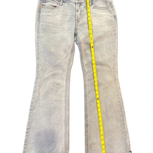 Wild Fable Light Gray Flare Jeans - Picture 4 of 12